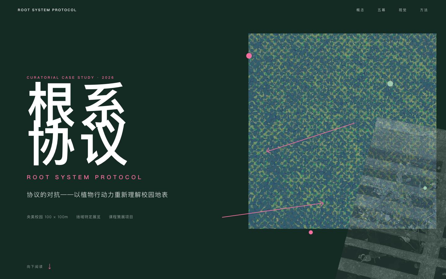 《根系协议》线上网页首屏预览