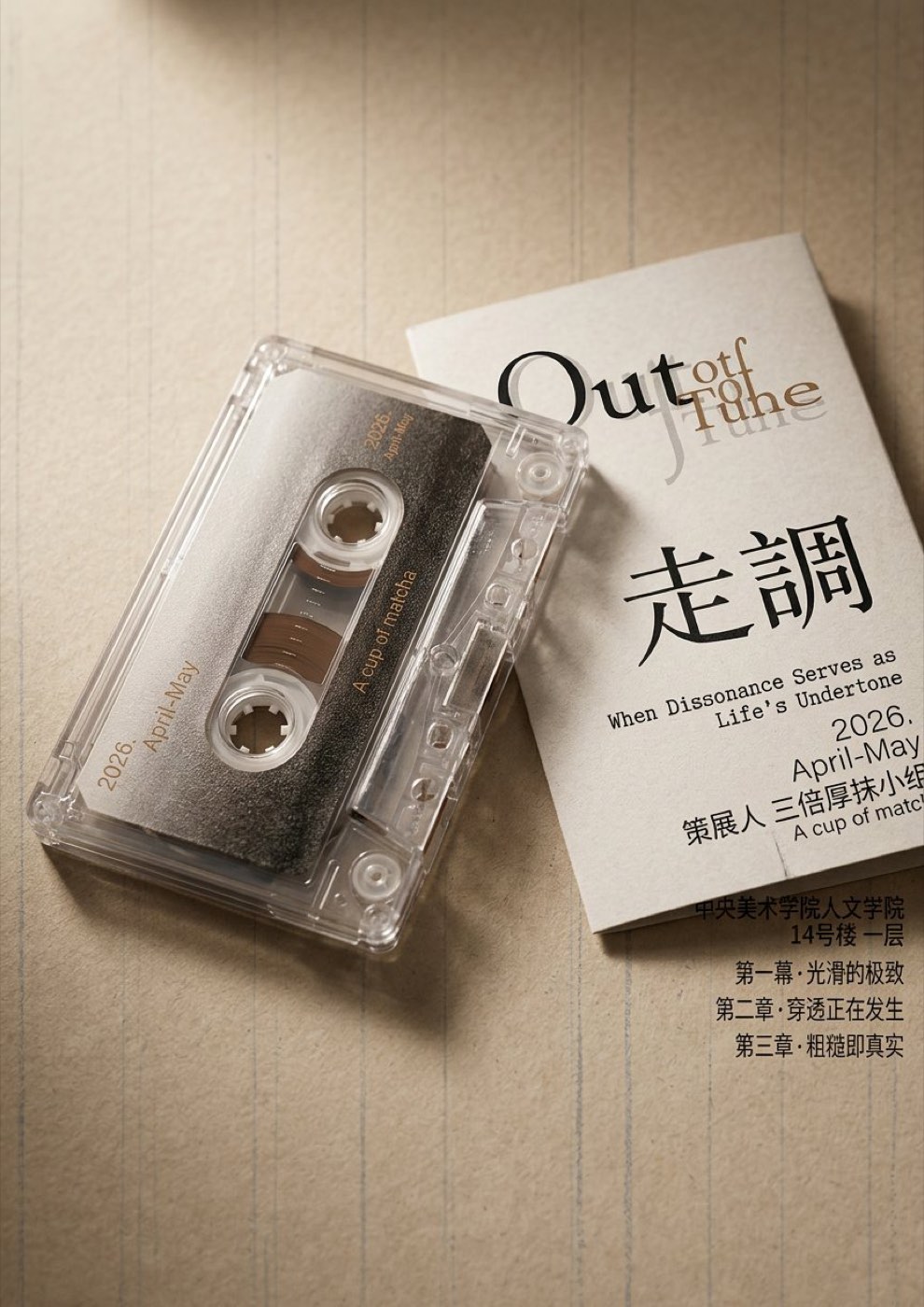 走调磁带 · 概念效果图